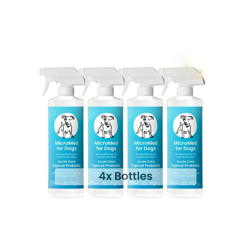 MicroMed for Dogs Acute Care – 4 x 500ml Bundle by MicroMed