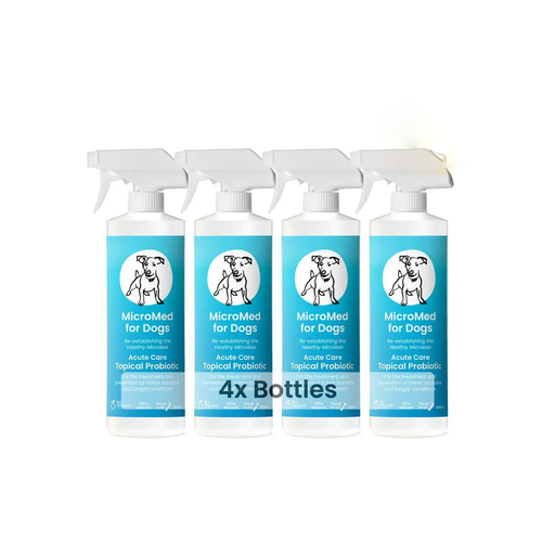MicroMed for Dogs Acute Care – 4 x 500ml Bundle by MicroMed
