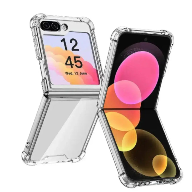 Clear Bumper Case for Samsung Galaxy Z Flip Series by Habicare