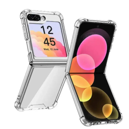 Clear Bumper Case for Samsung Galaxy Z Flip Series by Habicare