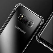 Clear Silicone Shockproof Case for Samsung Galaxy S & Note Series by Habicare