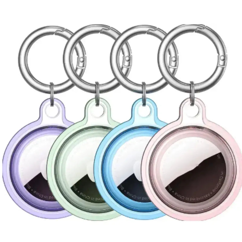 Clear Waterproof Air Tag Keychain Cover by Habicare
