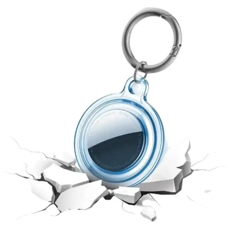 Clear Waterproof Air Tag Keychain Cover by Habicare