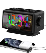 g8buynz Perpetual Calendar Fm Radio Alarm Clock Rgb Colorful Mirror Large Screen Display Perpetual Calendar Fm Radio Alarm Clock Rgb Colorful Mirror Large Screen Display