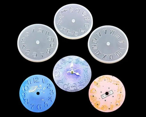 Clock Moulds by Resin Art NZ