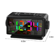 g8buynz Perpetual Calendar Fm Radio Alarm Clock Rgb Colorful Mirror Large Screen Display Perpetual Calendar Fm Radio Alarm Clock Rgb Colorful Mirror Large Screen Display