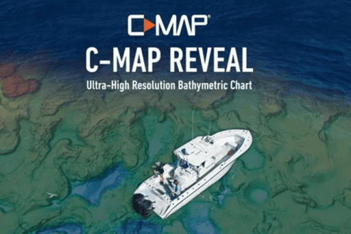 C-Map Reveal New Zealand maps - Ultra-high resolution bathymetric chart displaying detailed underwater features.