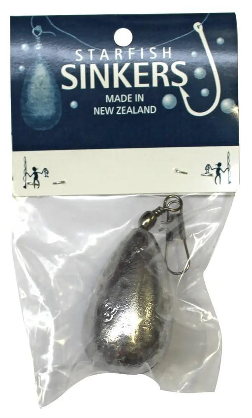 Starfish Clip-On Swivel Sinkers by NZ Diver