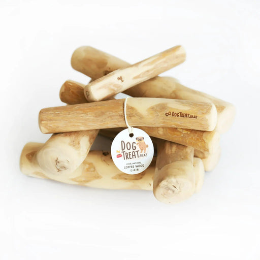 Coffee Wood Chews by DogTreatNZ