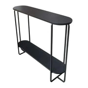 Colab Metal Hall Table - Black by BroDeals