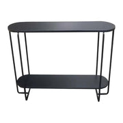 Colab Metal Hall Table - Black by BroDeals
