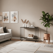 Colab Metal Hall Table - Black by BroDeals