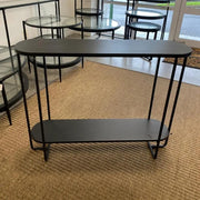 Colab Metal Hall Table - Black by BroDeals
