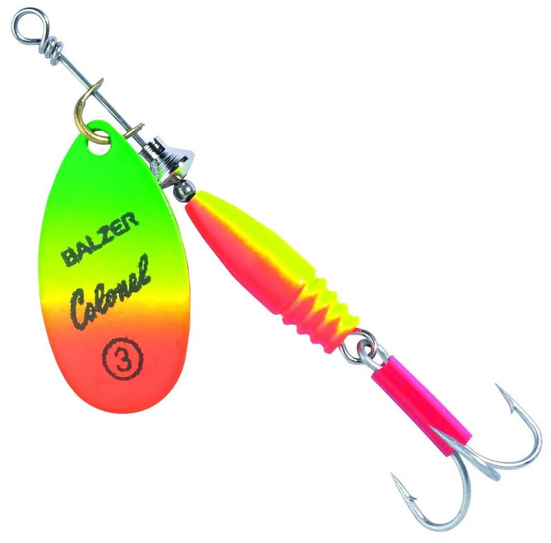 Balzer Fishing Lures Colonel Classic Fluo Spinner Colonel Classic Fluo Spinner