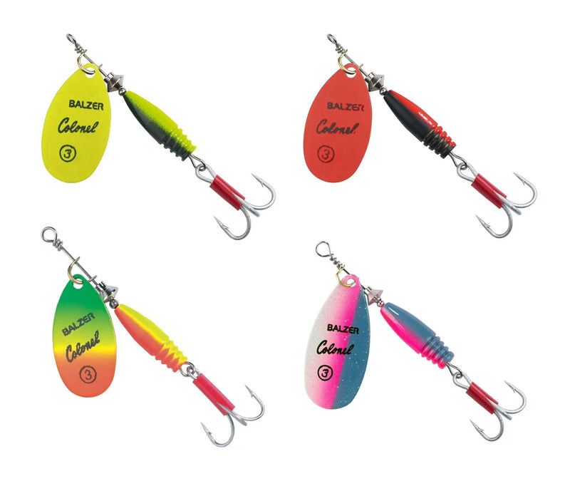 Balzer Fishing Lures Colonel Classic Fluo Spinner Colonel Classic Fluo Spinner