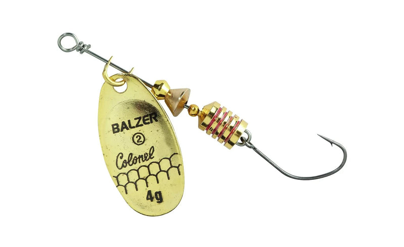 Balzer Fishing Lures Colonel Classic Trout Spinner Single Hook Colonel Classic Trout Spinner Single Hook