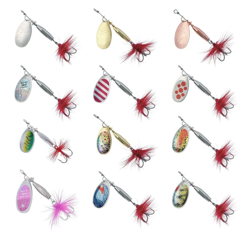Balzer Fishing Lures Colonel Classic Spinner Treble Hook Colonel Classic Spinner Treble Hook