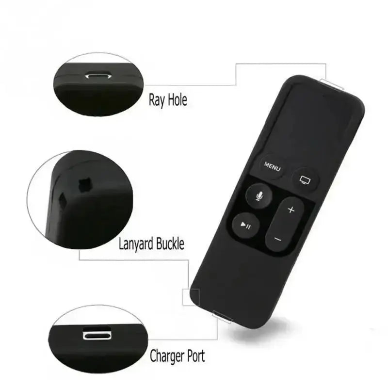 Silicone Protective Case for Apple TV 4 Remote (10 colours available) by Habicare