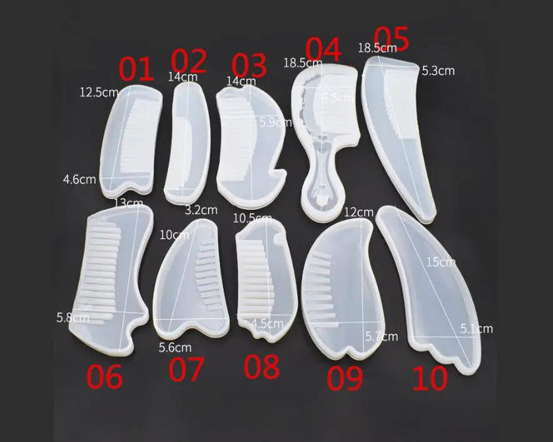 Comb Moulds by Resin Art NZ