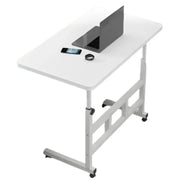 Compact Adjustable Bedside Work Desk with a 4-Wheel Mobile Design by Habicare