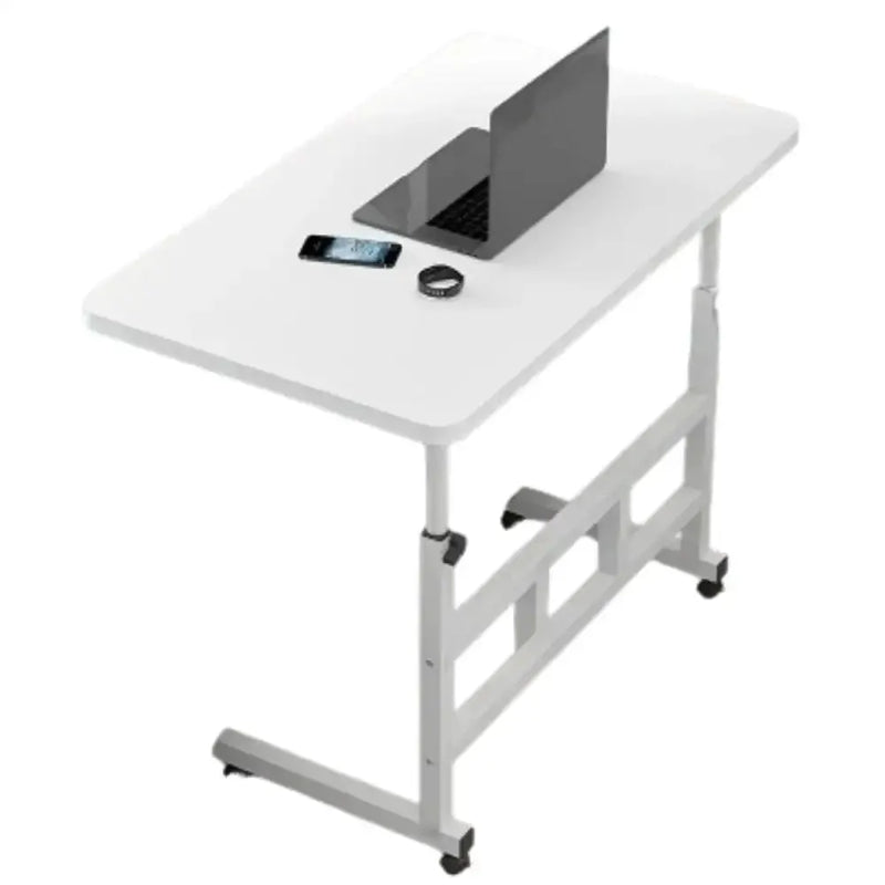 Compact Adjustable Bedside Work Desk with a 4-Wheel Mobile Design by Habicare