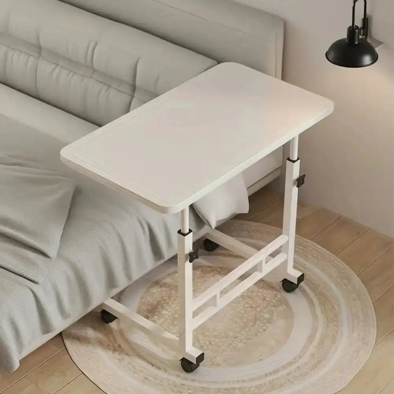 Compact Adjustable Bedside Work Desk with a 4-Wheel Mobile Design by Habicare