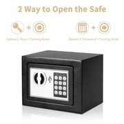 Compact Digital Safe for Cash & Valuables by Habicare