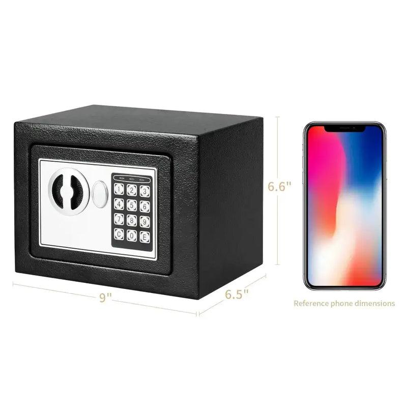 Compact Digital Safe for Cash & Valuables by Habicare