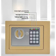 Compact Digital Safe with Key & Password by Habicare