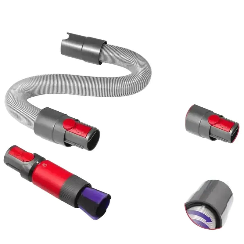 Flexible Extension Hose & Soft Dust Brush Kit for V7–V15 Vacuum Cleaners by Habicare