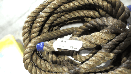 Competition tug of war Manila rope 64mm x 33m 50% Off - durable braided rope for team challenges.