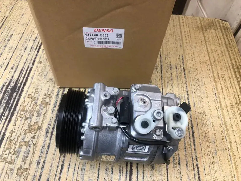 DENSO MERCEDES BENZ W203, W211 1PIN 7SEU17C 6PK COMPRESSOR (2730) - 437100-6370 437100-6371 by JBH AUTO PARTS