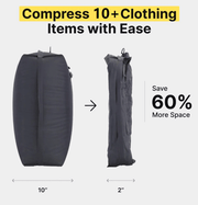 ECOTREK Travel Storage Bags 16L Waterproof Vacuum Compression Storage Bag – Travel & Camping Organiser BQF117015 16L Waterproof Vacuum Compression Storage Bag – Travel & Camping Organiser BQF117015