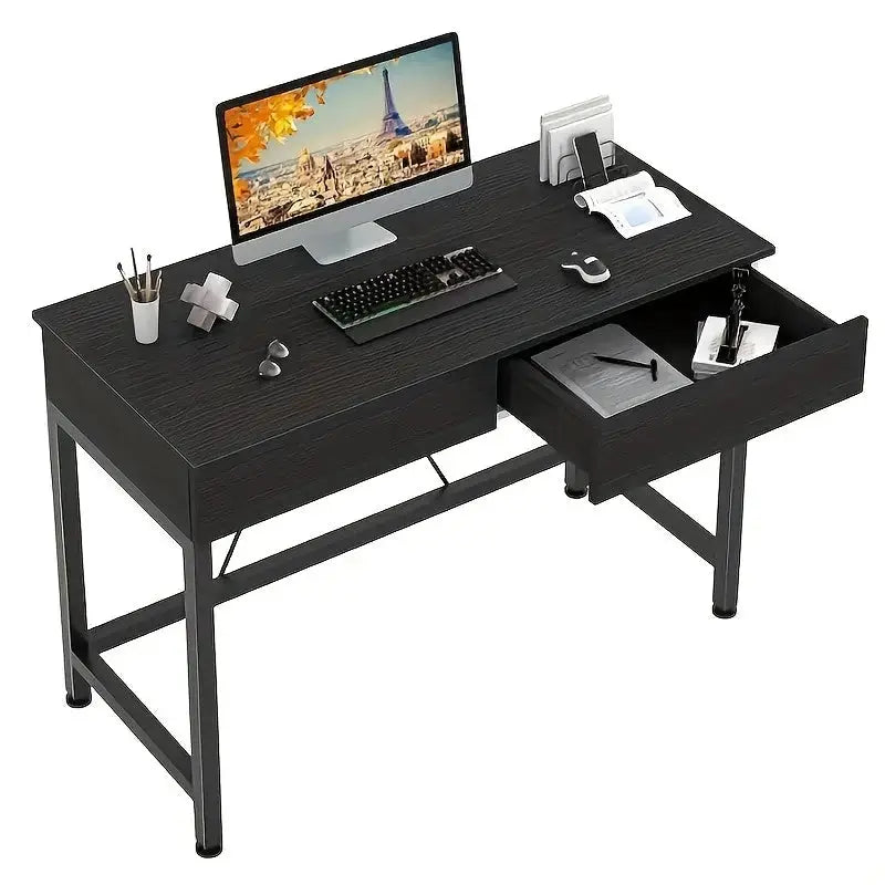 Computer Desk with Drawers (3 colours available) by Habicare