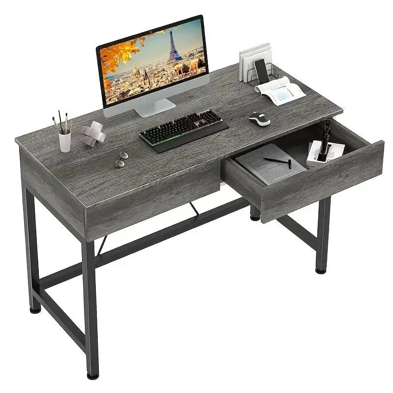 Computer Desk with Drawers (3 colours available) by Habicare