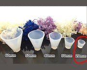 Cone Moulds Hexagonal Silicone Resin Moulds Super flexible, Super Transparent Clear, Moulds for Casting with Resin, Cement, Candle by Resin Art NZ