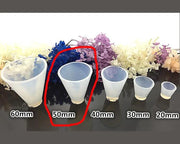 Cone Moulds Hexagonal Silicone Resin Moulds Super flexible, Super Transparent Clear, Moulds for Casting with Resin, Cement, Candle by Resin Art NZ
