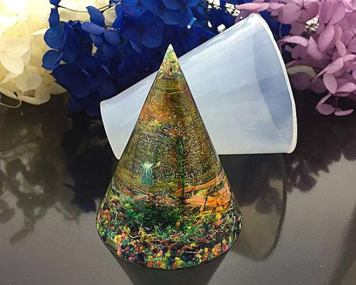 Cone Moulds Hexagonal Silicone Resin Moulds Super flexible, Super Transparent Clear, Moulds for Casting with Resin, Cement, Candle by Resin Art NZ