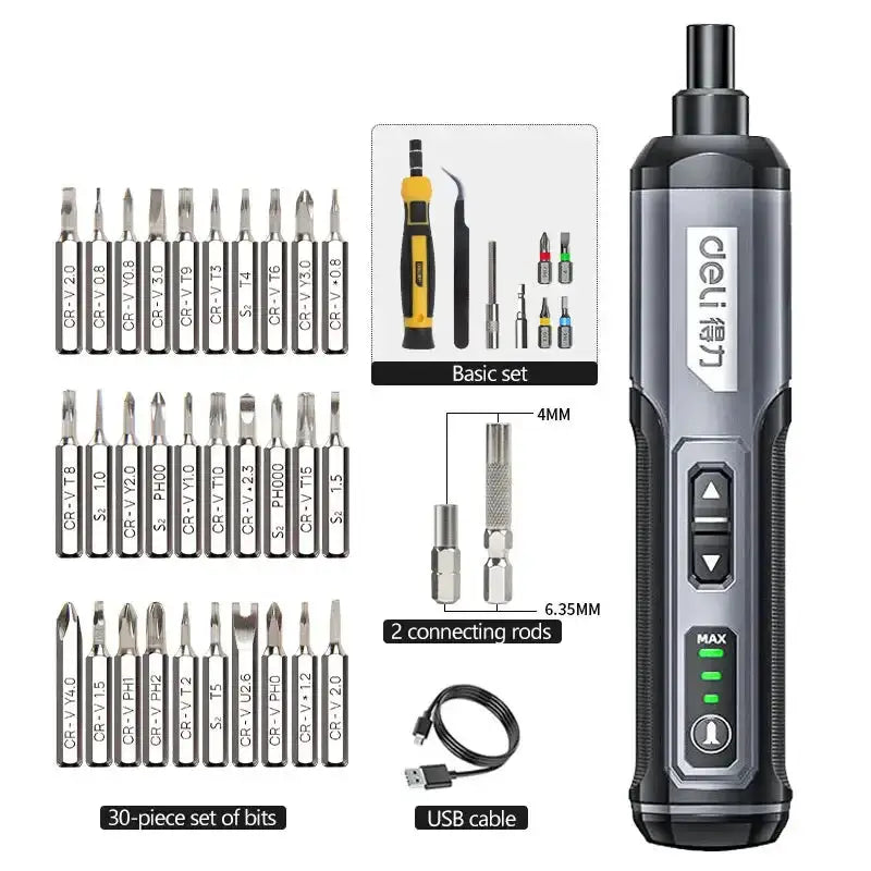 Cordless Electric Screwdriver Set (5 different sets available) by Habicare