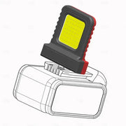 Cordless LED Work Light for 18V–20V Battery with USB Charging & Emergency Floodlight by Habicare