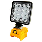 Cordless LED Work Light for 18V–20V Battery with USB Charging & Emergency Floodlight by Habicare