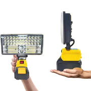 Cordless LED Work Light for 18V–20V Battery with USB Charging & Emergency Floodlight by Habicare