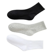Cotton Sport Socks – 5 Pairs (Ages 3–13) (5 colours available) by Habicare