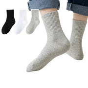 Cotton Sport Socks – 5 Pairs (Ages 3–13) (5 colours available) by Habicare