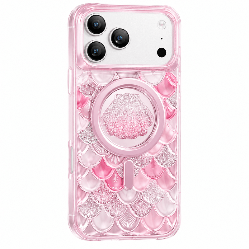 techplus Keephone Iceland Glitter Case for iPhone 17 Pro MagSafe with 3D Diamond Shell Keephone Iceland Glitter Case for iPhone 17 Pro