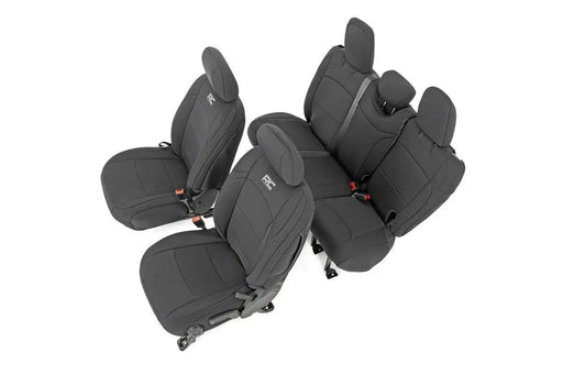 Seat Covers Jeep Wrangler Unlimited 4WD (2018-2025) by Magwarehouse.com