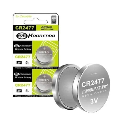 CR2477 Watch Batteries (2 Pack) by That Watch Shop