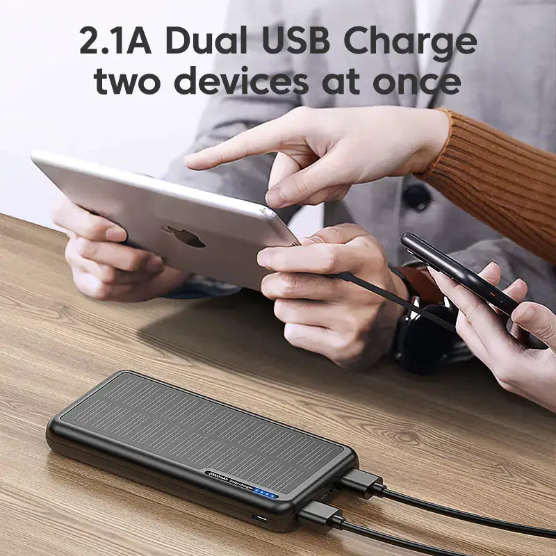KUULAA 20000mAh Solar Power Bank - PD18W Fast Charging, Multi-Port | Portable Power by Mead's Supply & Equipment Outfitters limited