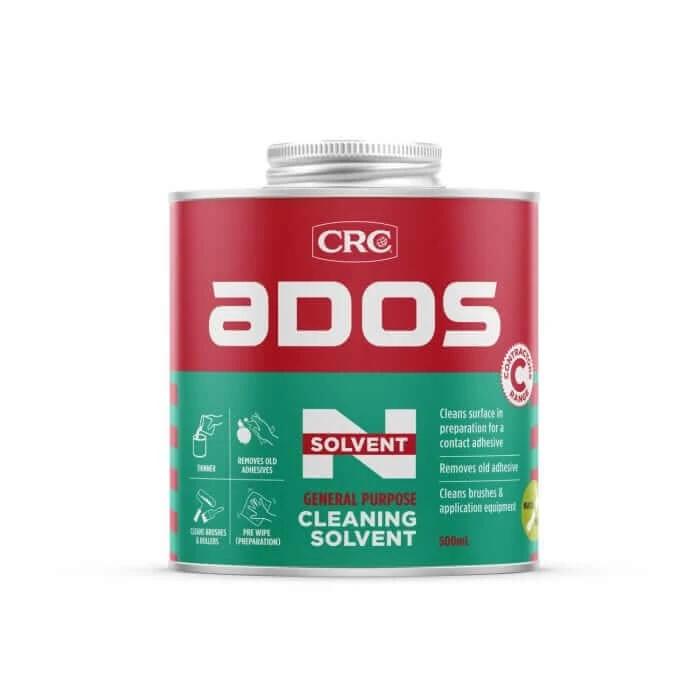 CRC ADOS Solvent N Can 500ml - general purpose cleaner for equipment, brushes, and rollers.