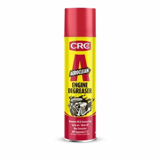 CRC Aeroclean Degreaser 500ml 5070 - Engine degreaser spray can for removing oil and grease quickly.